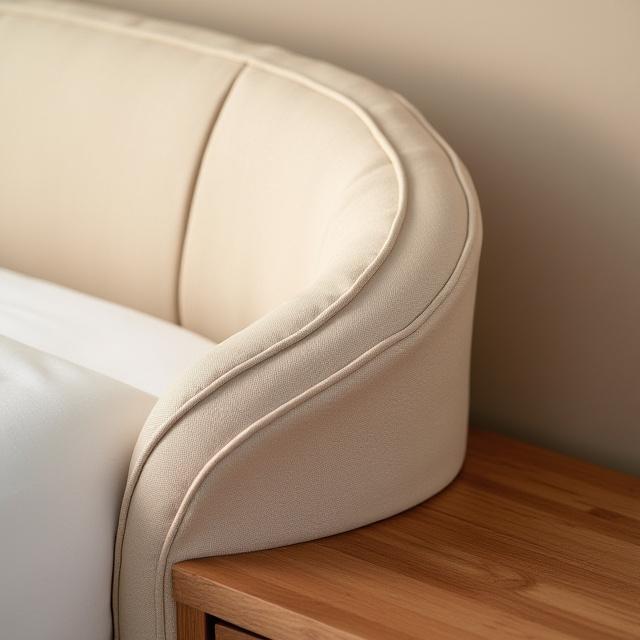 Organic Series curved headboard